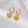 Aretes Irregulares de Corazón Hueco para Mujer, Nuevo Diseño de Nicho Creativo y Elegante con un Toque de Lujo