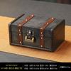 Mini Caixa de Armazenamento Vintage Estilo Chinês Caixa de Joias Embalagem de Joias Caixa de Presente Artesanato em Madeira Adereços de Cinema e Televisão