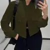 Colección Otoño 2026: Moda Europea y Americana Transfronteriza para Mujer, Ropa Exterior Elegante de Color Sólido Inspirada en Chanel para el Trabajo