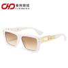 2026 Nuevas Gafas de Sol Transfronterizas Europeas y Americanas para Hombre, Montura Cuadrada Personalizada Decorativa Gafas de Sol de Venta Caliente al por Mayor