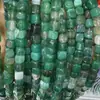 Comercio Exterior Ágata de Colores Accesorios para Joyería DIY Ágata Rayada Semiacabada Piedra Natural Cubo de Azúcar Joyería