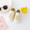 23 calcetines de piso para bebé de primavera y verano, color sólido, zapatos para bebé y niño pequeño, antideslizantes, de malla transpirable, zapatos de piso para niños al por mayor