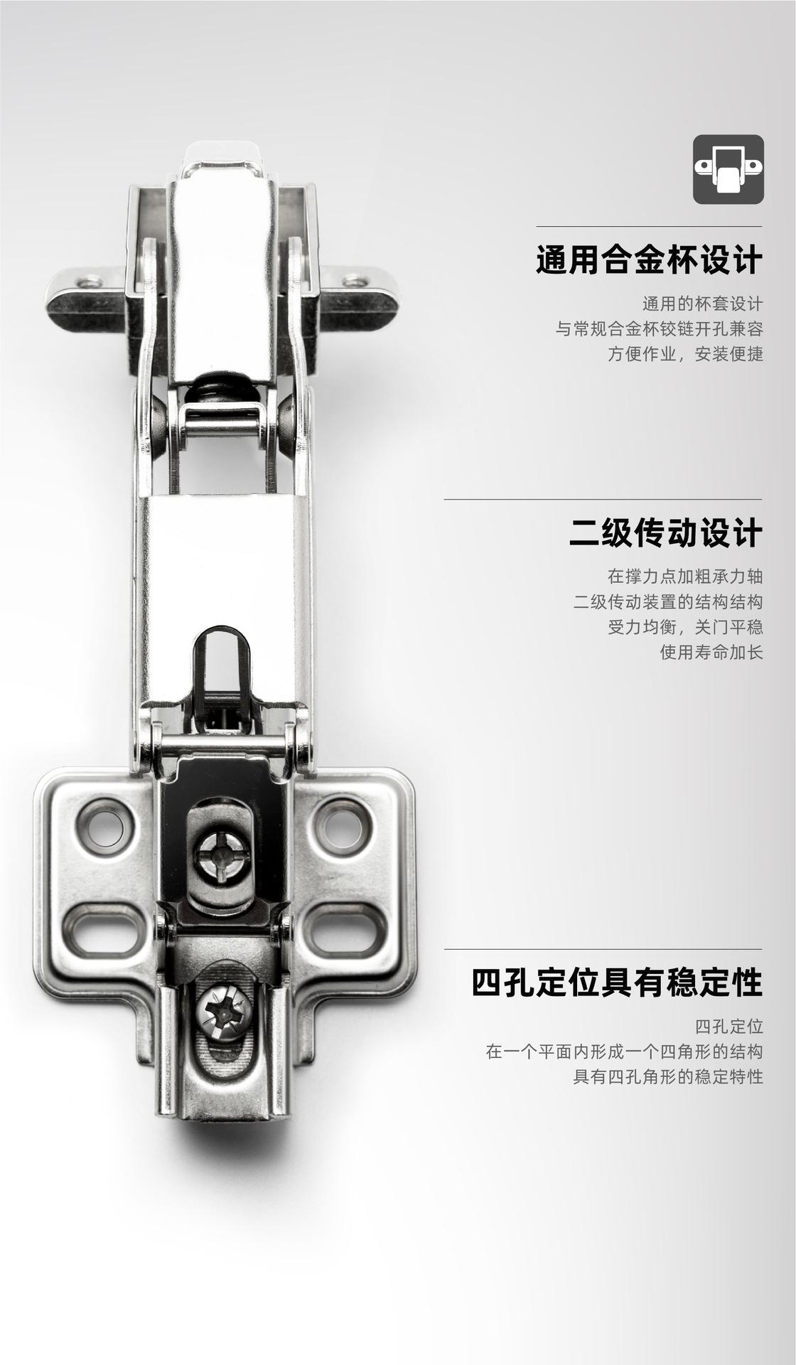 165°-90°铝框铰链-0