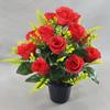 Cross-border Hot-selling Rose Flor Falsa Hotel Decoração de Flores Flor de Seda Decoração de Casamento Decoração de Casa Planta em Vaso