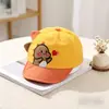Gorra de Béisbol de Dibujos Animados de Dinosaurios para Niños y Niñas, Sombrero de Sol Lindo con Bloques de Color para Bebés, Visera, Nuevo Sombrero de Sol para Primavera y Verano