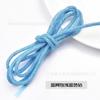 Cuerda Diamante de Malla Colorida de 4 mm Transfronteriza Tubo Redondo de Pedrería de Cristal para DIY Ropa, Cuerda para Pantalón, Cuerda para Sombrero, Decoración de Cordones de Cristal
