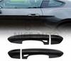 Adecuado para Ford 16-19 Mustang modificado con caballo salvaje decoración de manija exterior cubierta protectora de manija de puerta ABS