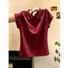 Camiseta polo estilosa de manga curta plus size para mulheres, novo estilo de verão, corte solto, modeladora, versátil, top de nicho para mulheres