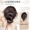 Peruca de Coque Baixo com Presilha de Garra, Acessório de Cabelo Estilo Preguiçoso, Coque de Peruca Naturalmente Fofo na Parte de Trás da Cabeça