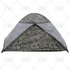 Barraca individual do fabricante, barraca à prova d'água de camada dupla ventilada 2*2, barraca de camping para treinamento ao ar livre, portátil