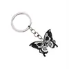 Nuevo Llavero de Calavera de Terror de Halloween Mariposa Cereza Araña Animal Colgante para Llavero Accesorios de Bolso
