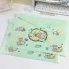 Bolsa de Archivo A4 con Broche de Presión Colección Dibujos Animados Carpeta de Estudiante de Alta Calidad Bolsa de Almacenamiento de Documentos de Oficina