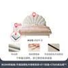 Cama de Pétalos Color Crema Estilo Francés Tongyute para Dormitorio Principal de Niñas, Cama de Tela Moderna Minimalista de Lujo Ligero Estilo Ins Celebridad de Internet
