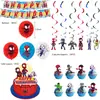 El juego de fiesta temático de Spider-Man y sus Amigos más vendido de Amazon con platos de papel, pancartas y globos