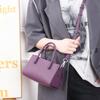 Bolsa Feminina de Couro Nicho Bolsa de Mão de Luxo Camada Superior Padrão TOGO Couro Bovino Pequena Bolsa Quadrada Bolsa Transversal de Ombro Feminina M759