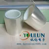 Película de liberación de plástico fluorado PET película de plástico fluorado transparente cinta de silicona apta para troquelado punzonado 5c/7.5c/10c
