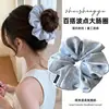 Gomita para el pelo suave y dulce para mujer, scrunchie de malla estilo coreano, liga para coleta baja y moño, accesorio para el cabello de alta gama