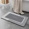 Alfombra de Baño Absorbente de Tierra de Diatomeas Transfronteriza, Alfombra de Baño de Secado Rápido, Alfombra Antideslizante para la Entrada del Inodoro, Estilo Morandi