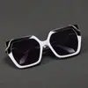 Gafas de Sol Metálicas con Forma de Ola y Serpiente de Marco Grande de Celebridad de Internet para Exteriores, Fotografía, Femeninas, de Gama Alta, Personalizadas, Retro, Cuadradas