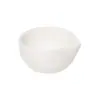 Prato Cerâmico Personalizado Preto Fosco e Branco Bicolor, Prato para Condimentos em Formato de Gota d'Água, Prato para Temperos de Hot Pot, Prato para Molho de Soja e Vinagre, Prato para Molhos