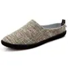 Zapatos de Lona para Hombre de Verano, Mocasines Casuales Estilo Coreano de Caña Baja, Zapatos de Tela del Viejo Pekín, Zapatos Perezosos sin Cordones