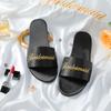 Pantuflas Bordadas Nuevas de Boda para Dama de Honor para Mujer Novia Recién Casada Seda y Satén Pantuflas Rojas Zapatos a Juego para Vestido de Novia para Mujer
