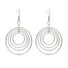 Pendientes 2019 Internet Popular Retro Exagerado Geométrico Círculo Pendientes Europeos y Americanos Bohemios Anillo Pendientes Mujeres