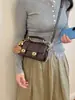 Bolsa Almofada Fashion Vintage Maillard para Mulheres, Nova Bolsa Versátil 2022, Bolsa de Ombro Estilosa, Bolsa Transversal
