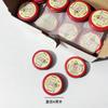 Mini Carimbo de Tinta Jade Lama Caixa de Ferro Carimbo de Tinta 10g tamanho pequeno Escritório Financeiro Vermelho Impressão Digital Pequeno Carimbo de Tinta Presentes