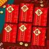 2027 Ano do Carneiro Envelope Vermelho Novo Estilo Criativo Desenho Animado Carneiro Zodíaco Festival da Primavera Envelope de Dinheiro da Sorte Presente de Ano Novo Dinheiro Pequena Bolsa de Envelope Vermelho
