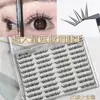 Pestañas Postizas Azules Adhesivas Super Voluminosas Estilo Pestaña Rizada Individual, Recomendadas por Maquilladores, Aspecto Natural, Terciopeladas y Atmosféricas