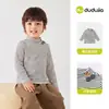 100% AlgodónSuéter Infantil Dudu, Atuendo de Otoño 100% Algodón, Prendas de Punto para Niños, Estilo Suave de Otoño, Top Moderno para Niñas