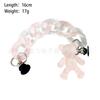 Zuecos de Venta Caliente Transfronterizos Accesorios Cadena Metálica de Perlas Hebilla de Zapato de Pedrería Lista para Usar Zapatos de Jardín Decoración de Combinación DIY