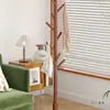 Perchero de Madera Maciza Perchero de Pie para Ropa Sala de Estar Oficina Mesita de Noche Dormitorio Hogar Perchero Vertical