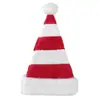 Suprimentos para Decoração de Natal Chapéus Curtos de Pelúcia Carimbados com Ouro Suprimentos de Natal Chapéus de Fantasia para Festa de Adulto Coleção