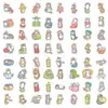 120 novos adesivos fofos de cachorrinhos de desenho animado que as crianças adoram para decorar estojos, laptops e garrafas de água