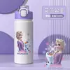 Termo para Niños Disney para Niñas, Acero Inoxidable de Grado Alimenticio, Vaso de Agua Especial para Estudiantes de Primaria, 316 Guardería