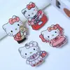 Lindo pasador lateral de dibujos animados para niños, pinza de pico de pato Hello Kitty para niñas pequeñas, pasador femenino
