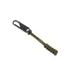 Accesorio de cabeza de cremallera reemplazable trenzada de paracord para bolsas de exterior, colgante de hebilla de cremallera, cordón para cremallera de mochila y ropa