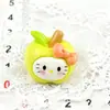 Manzana de Dibujos Animados Gato Kk Accesorios de Resina Pegamento de Crema Material para Broche de Pelo Diadema Funda de Teléfono Móvil Hebilla de Zapato Colgante Lote