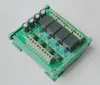 Placa de Control de Expansión de Relé de Cuatro Vías Expansión PLC Expansión de Microcontrolador Amplificación de Señal Tablero de Interruptores de Control