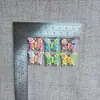 Flores y Mariposas de Dibujos Animados Brillantes Coloridas Simuladas Resina DIY Pegamento de Crema Funda para Teléfono Móvil Pasador Joyería Parche Accesorios