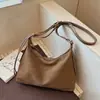 Versión Coreana Bolso de Mano Retro de Nicho Tipo Empanada Bolso de Hombro Cruzado para Viajes Diarios para Mujeres 2025 Nuevo Bolso de Mano Tote de Moda Retro