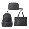 Mochila Plegable de Viaje de Doble Uso Multifuncional Simple para Mujer Mochila Escolar Mochila Portátil Ligera
