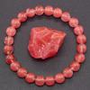 Pulsera elástica de Ojo de Tigre Amatista, Piedra Rosa, Ágata, Cuentas de Colores Mixtos de Amazon Temu
