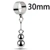 Colgante de Ejercicio Pene Escroto Soporte de Peso Estiramiento Bola Colgante Anillo Físico de Acero Inoxidable Anillo Metálico Juguete Sexual para Pene No