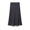 Roupas Femininas Transfronteiriças, Estilo Europeu e Americano de Verão, Moda Retrô, Temperamento Elegante, Saia de Bolinhas com Barra Ondulada