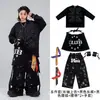 Ropa de Calle Moderna para Niños Hip Hop Moderna Genial Moda para Niños Conjunto Genial Niños Geniales hiphop Baile Batería Set de Baile Actuación