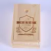 Caja de Regalo de Tronco de Madera Maciza para una Botella de Aceite Esencial, Caja de Empaque de Madera para Aceite Esencial, Caja de Madera para Empaque de Cosméticos
