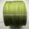 Mangueira trançada de algodão 25mm verde militar tecido de pano mangueira malha pele de cobra mangueira de nylon macio